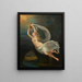 Iris painting transporting the waters of the Styx river to Olympus - Guy Head — framed artwork on a wall