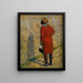 Bulletin board - Guy Pène du Bois — framed artwork on a wall