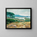 Dunes of Carmel - Guy Rose — framed artwork on a wall