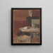 Interior Painting - Gwen John — framed artwork on a wall
