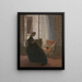 La Chambre sur la Cour - Gwen John — framed artwork on a wall