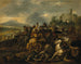 A cavalry skirmish - Gysbert Verhoek — artwork view