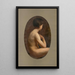 Male nude painting - Gyula Benczúr — framed artwork on a wall
