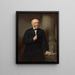 Portrait of Banker Koice Fiedler - Gyula Benczúr — framed artwork on a wall