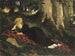 Woman reading in a forest - Gyula Benczúr — artwork view
