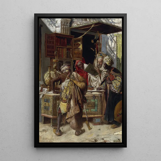Gyula Tornai - At The Bazaar.webp