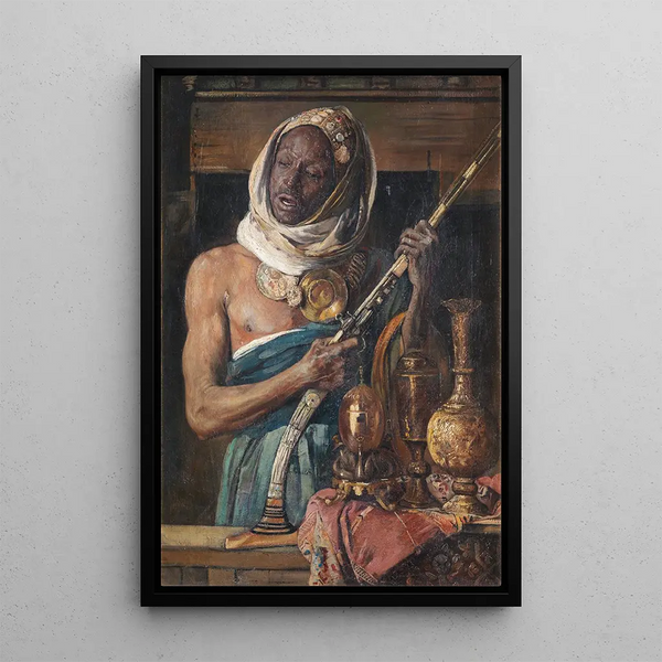 The Guard - Gyula Tornai — framed artwork on a wall