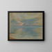 Landscape near Balatne - Géza Wagner — framed artwork on a wall