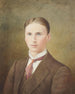Portrait painting of a young man - H. S.. Woodward — artwork view