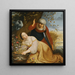 Vertumne et Pomone - Haarlem School — framed artwork on a wall