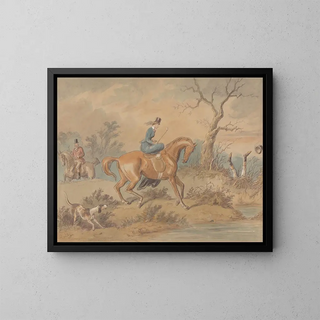 I am not well-versed in vaccination questions, but I think it looks like Charley's calves. - Hablot Knight Browne — framed artwork on a wall