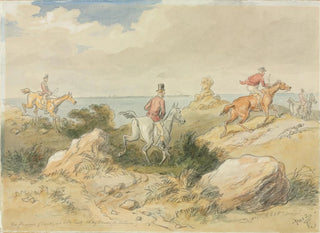Les plaisirs de la chasse - Hablot Knight Browne — artwork view