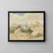 Les plaisirs de la chasse - Hablot Knight Browne — framed artwork on a wall