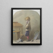 L'ombre sur le mur - Hablot Knight Browne — framed artwork on a wall