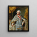 Portrait of Archduke Leopold, future Emperor Leopold II - Court Painter of the Habsburgs — framed artwork on a wall