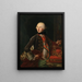 Portrait of Emperor Joseph II as a Young Man - Court Painter of the Habsburgs — framed artwork on a wall