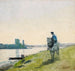 Boat Heater on its Horse - Jean-Baptiste Camille Corot — artwork view