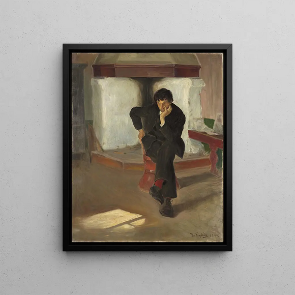 The Dreamer - Halfdan Egedius — framed artwork on a wall