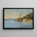 Quai du Ferry de Çengelköy - Halil Pasha — framed artwork on a wall