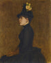 Lady with Gloves - Halil Pasha — artwork view