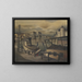 Pont de pierre de Tartu - Hando Mugasto — framed artwork on a wall