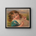 Well Awake - Hangard Mauge — framed artwork on a wall