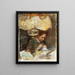 Study for Friends - Nanna Bendixson - Hanna Hirsch - Pauli — framed artwork on a wall