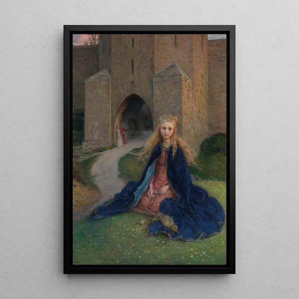 La Princesse - Hanna Hirsch-Pauli — framed artwork on a wall