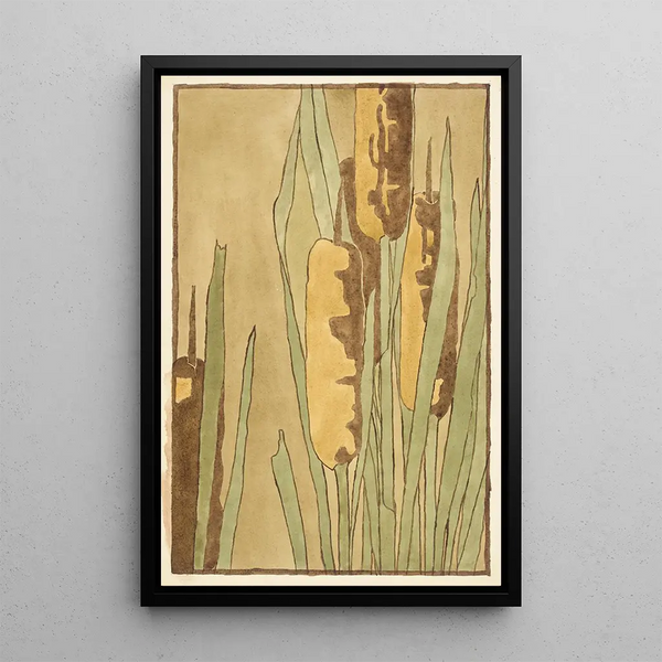 Quenouille - Hannah Borger Overbeck — framed artwork on a wall