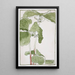 Trille dressé - Hannah Borger Overbeck — framed artwork on a wall