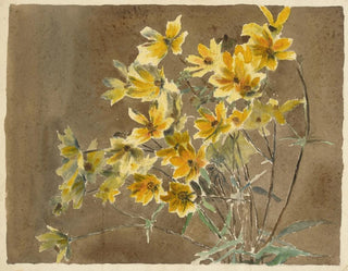 Yellow and Orange Flower - Hannah Borger Overbeck — artwork view