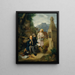 The Blind Violinist - Hanns Gasser — framed artwork on a wall