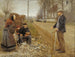 People by the Side of the Road - Hans Andersen Brendekilde — artwork view
