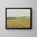 Early Morning on the Pond - Hans Andersen Brendekilde — framed artwork on a wall