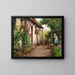 Devant la maison de paysan - Hans Andersen Brendekilde — framed artwork on a wall