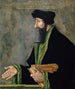 Portrait of Johannes Oekolampad - Hans Asper — artwork view
