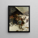 A Christmas Carol in Lucerne - Hans Bachmann — framed artwork on a wall