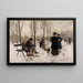 What the Street Tells - Hans Bachmann — framed artwork on a wall