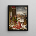 Saint Dorothy Decapitation - Hans Baldung — framed artwork on a wall