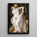 The Death and the Woman - Hans Baldung — framed artwork on a wall