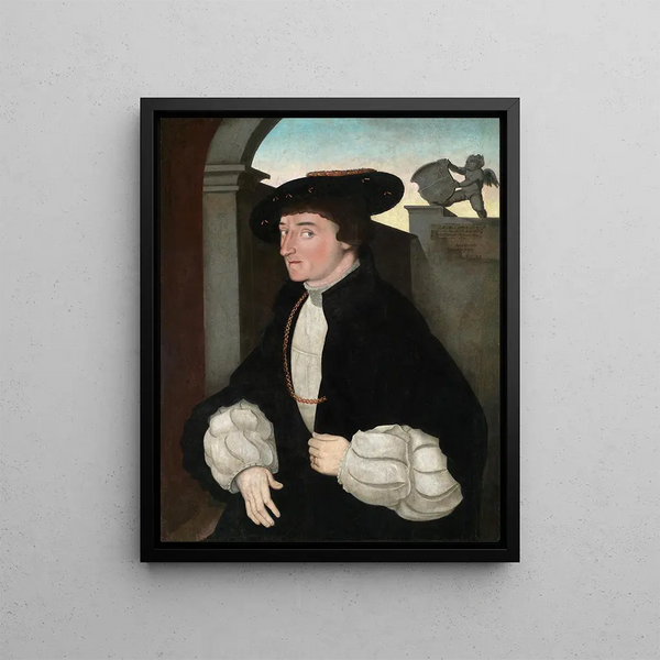 Georges I, Count of Erbach - Hans Baldung — framed artwork on a wall