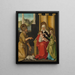Sainte Anne with the Child Jesus, the Virgin, and Saint John the Baptist - Hans Baldung — framed artwork on a wall