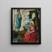 Saint Jean à Patmos - Hans Baldung — framed artwork on a wall