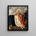 La Sainte Trinité entre la Dame des Douleurs et Saint Gilles - Hans Baldung — framed artwork on a wall