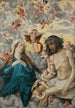 L'Homme de douleurs pleuré par Marie et les anges - Hans Baldung — artwork view