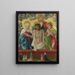 La Trinité et la mystique Pietà - Hans Baldung — framed artwork on a wall