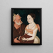 Amants inégaux - Hans Baldung — framed artwork on a wall