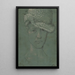 Youth Self-Portrait - Hans Baldung — framed artwork on a wall