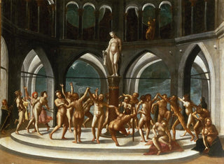 Dance around the statue of Venus - Hans Bock the Elder — artwork view