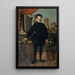 Portrait of Professor Felix Platter - Hans Bock the Elder — framed artwork on a wall